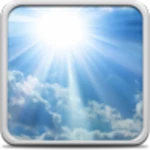 beautiful sky live wallpaper android application logo